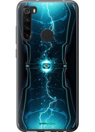 Чехол на xiaomi redmi note 8 молнии в цилиндре "120t-1787-2448"