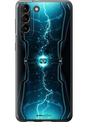 Чехол на samsung galaxy s21 plus молнии в цилиндре "120u-2115-2448"