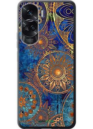 Чехол на huawei honor 90 lite золотой узор "678u-3131-2448"