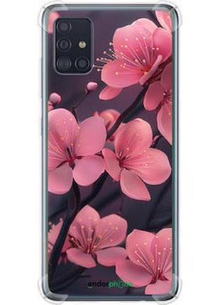 Чехол на samsung galaxy a51 2020 a515f пурпурная сакура "6075sp-1827-2448"