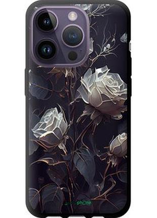 Чехол на iphone 14 pro розы 2 "5550b-2646-2448"