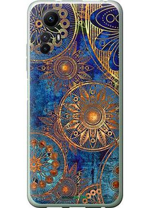 Чехол на xiaomi redmi note 12s золотой узор "678u-3065-2448"