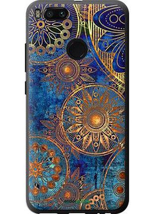Чехол на xiaomi mi 5x золотой узор "678u-1042-2448"