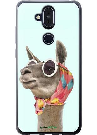 Чохол на nokia 8.1 модна лама "4479u-1620-10746"