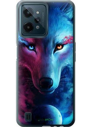 Чехол на realme c31 арт-волк "3999u-2593-2448"