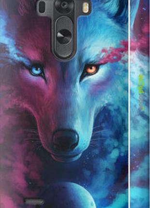 Чехол на lg g3 dual d856 арт-волк "3999c-56-2448"