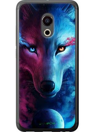 Чехол на meizu pro 6 арт-волк "3999u-293-2448"