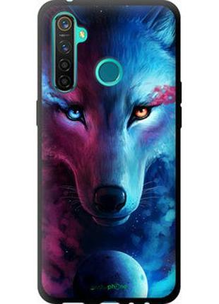 Чехол на realme 5 pro арт-волк "3999b-1861-2448"