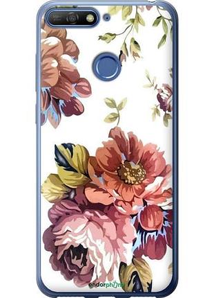 Чехол на huawei honor 7a pro vintage flowers "4333u-1440-10746"