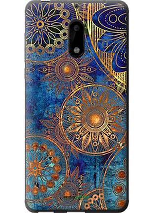 Чехол на nokia 6 золотой узор "678t-898-2448"