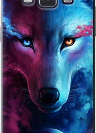 Чехол на samsung galaxy a5 a500h арт-волк "3999u-73-2448"