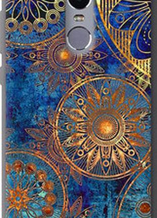 Чохол на xiaomi redmi note 4 золотий візерунок "678u-352-2448"