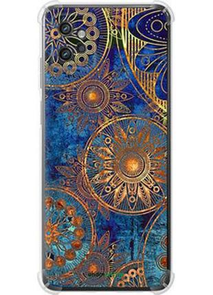 Чехол на motorola g32 золотой узор "678sp-2845-2448"