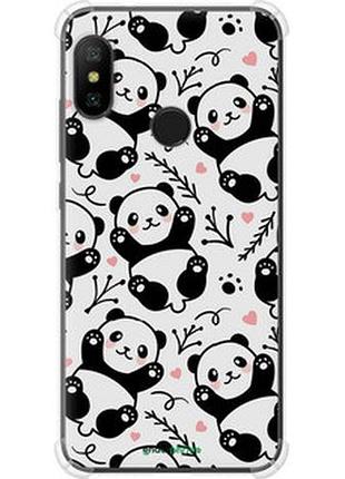 Чехол на xiaomi redmi 6 pro панды "4318sp-1595-2448"
