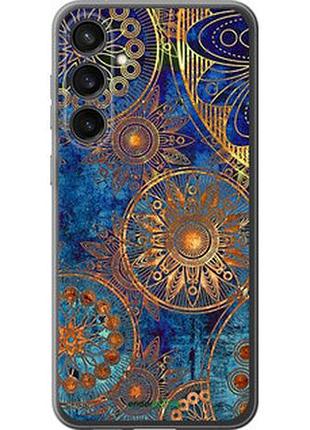 Чехол на samsung galaxy s23 fe золотой узор "678u-3136-2448"