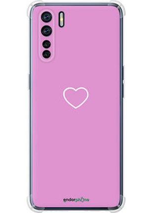 Чехол на oppo a91 сердце 2 "4863sp-1884-2448"