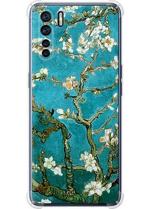 Чохол на oppo a91 вінсент ван гог. сакура "841sp-1884-2448"