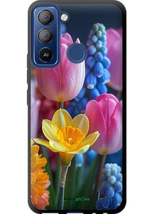 Чехол на tecno pop 5 lte bd4 весенние цветы "6058b-2639-2448"