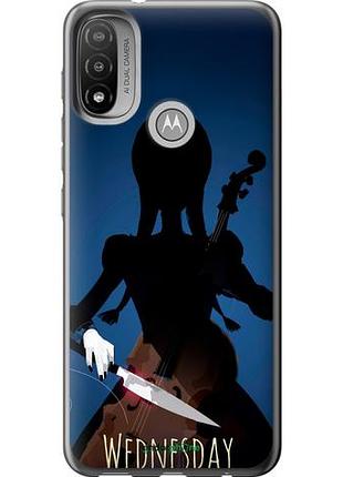 Чехол на motorola e20 wednesday "5515u-2509-10746"