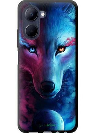Чохол на realme c33 арт-вовк "3999b-2870-2448"