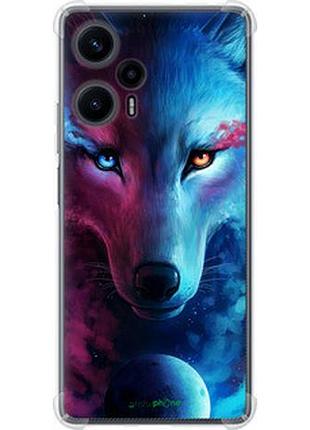 Чехол на xiaomi poco f5 арт-волк "3999sp-3170-2448"