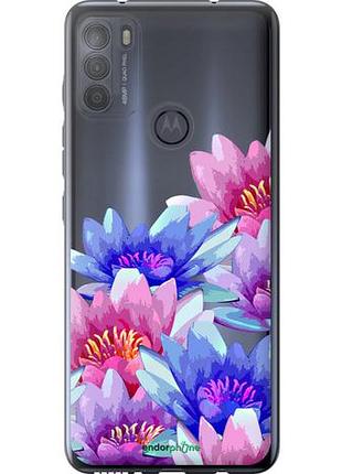 Чехол на motorola g50 лотос "4862u-2354-10746"