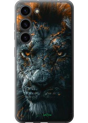 Чохол на samsung galaxy s23 плам'яний лев "6153u-2907-2448"