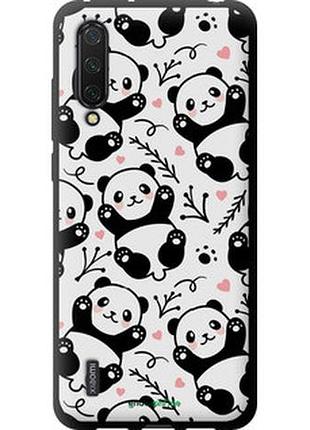 Чехол на xiaomi mi 9 lite панды "4318b-1834-2448"