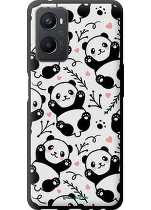 Чехол на oppo a96 панды "4318b-2598-2448"