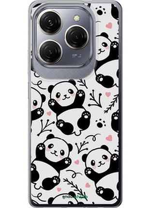 Чехол на tecno spark 20 pro панды "4318u-3620-2448"