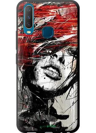 Чохол на vivo y15 обличчя дівчини "1162b-1791-2448"