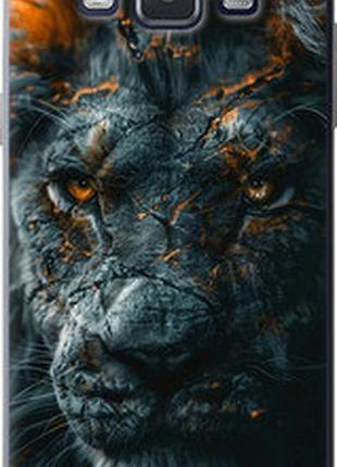 Чехол на samsung galaxy a5 a500h пламенный лев "6153u-73-2448"