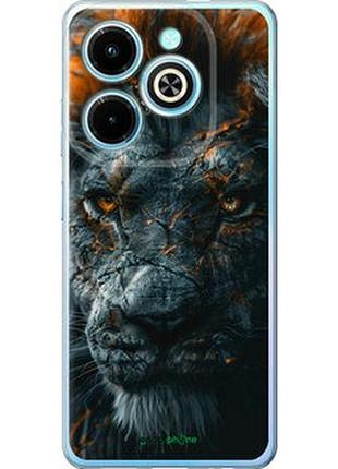 Чехол на infinix hot 40i пламенный лев "6153u-3504-2448"
