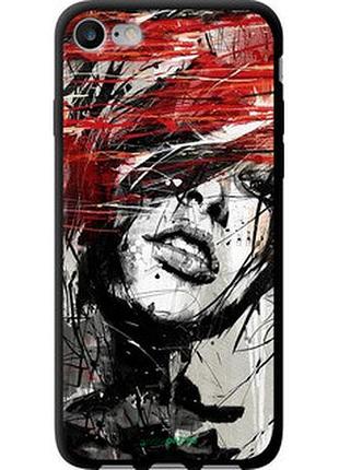 Чохол на iphone 7 обличчя дівчини "1162b-336-2448"