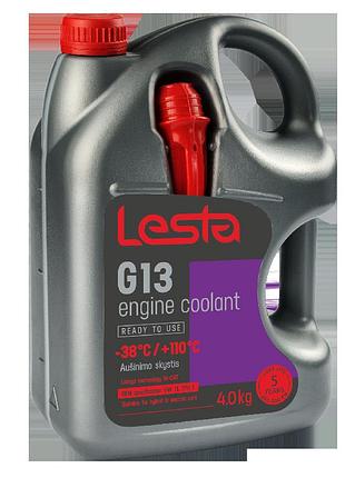 Антифриз-g13 lesta готовий (-38) фіолетов. (4 кг.)