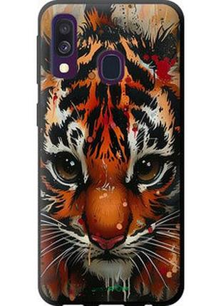 Чехол на samsung galaxy a40 2019 a405f mini tiger "6052b-1672-2448"