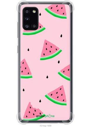 Чехол на samsung galaxy a31 a315f розовый арбуз "4314sp-1908-2448"