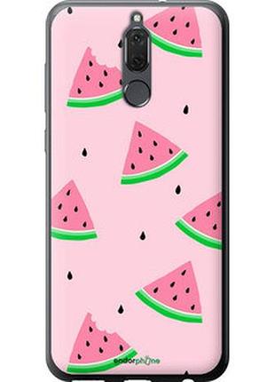 Чехол на huawei mate 10 lite розовый арбуз "4314t-1240-2448"