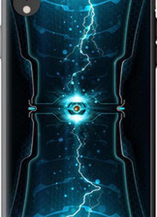 Чехол на iphone xr молнии в цилиндре "120u-1560-2448"