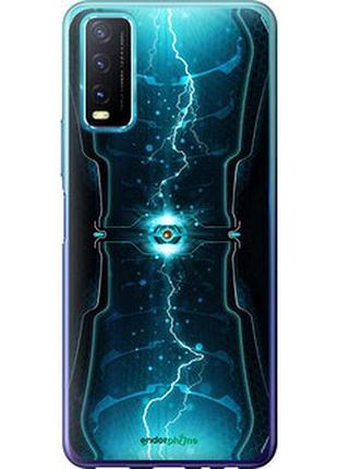Чехол на vivo y20 молнии в цилиндре "120t-2078-2448"