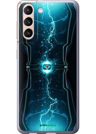 Чехол на samsung galaxy s21 молнии в цилиндре "120u-2114-2448"