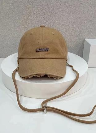 Кепка хаки бейсболка jacquemus жакмюс