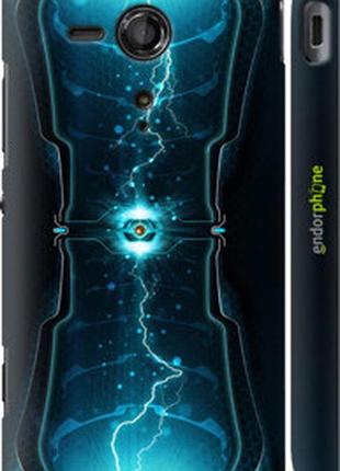 Чехол на sony xperia sp m35h молнии в цилиндре "120c-280-2448"