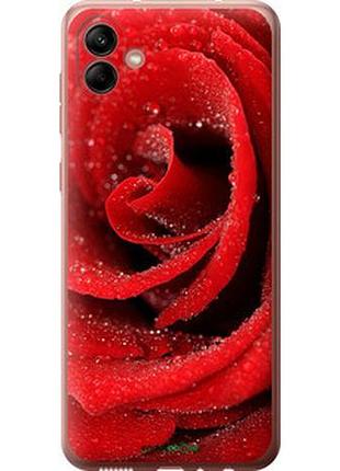 Чехол на samsung galaxy a04 a045f красная роза "529u-2831-2448"