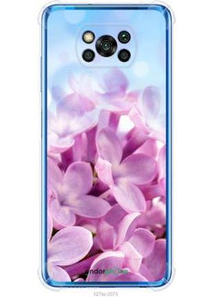 Чехол на xiaomi poco x3 сирень "527sp-2073-2448"