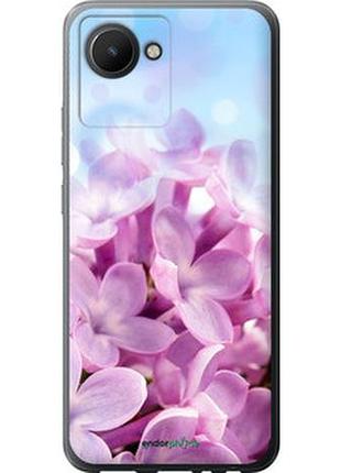 Чехол на realme c30 сирень "527u-2700-2448"