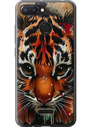 Чехол на xiaomi redmi 6 mini tiger "6052u-1521-2448"