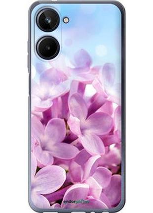 Чехол на realme 10 сирень "527u-2946-2448"