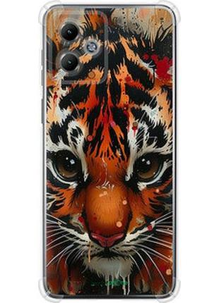 Чехол на motorola moto g14 mini tiger "6052sp-3197-2448"
