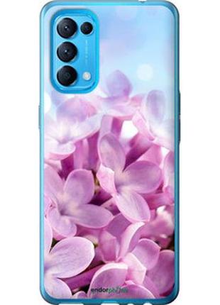 Чехол на oppo find x3 lite сирень "527u-2299-2448"